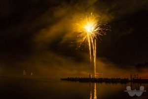 Eventfotografie - Feuerwerk am See