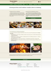 Screenshot Webseite Pension-Comberg.de